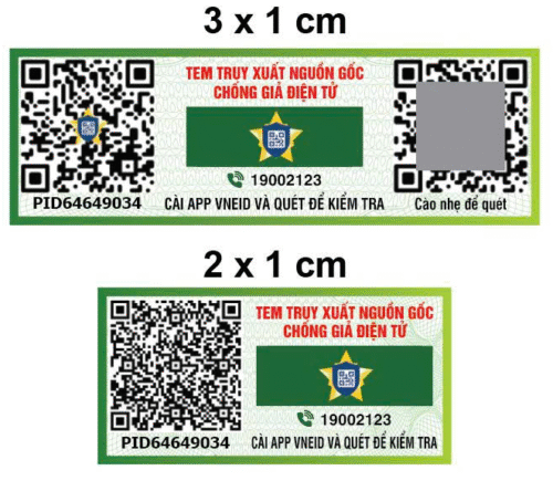 Tem truy xuất nguồn gốc qr code