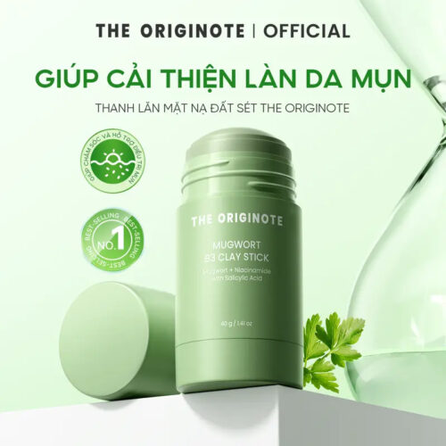 Thanh lăn mặt nạ đất sét The Originote B3 Clay Mask Stick 40g