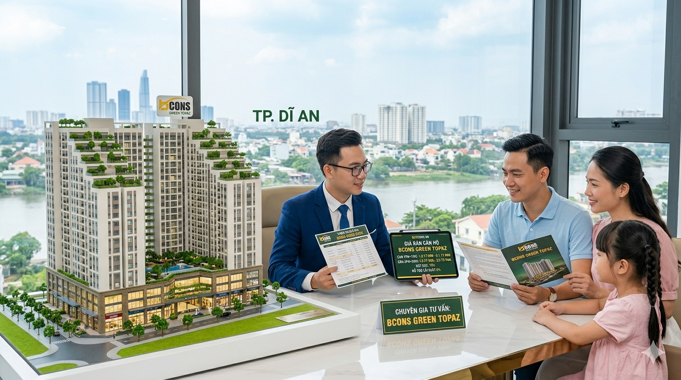 Giá Bán Căn Hộ Bcons Green Topaz Giá Bán Căn Hộ Bcons Green Topaz